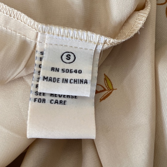 TLH by Hype Women's Gold Sleeveless Zipper Mini Dress Sz Small - Picture 6 of 8